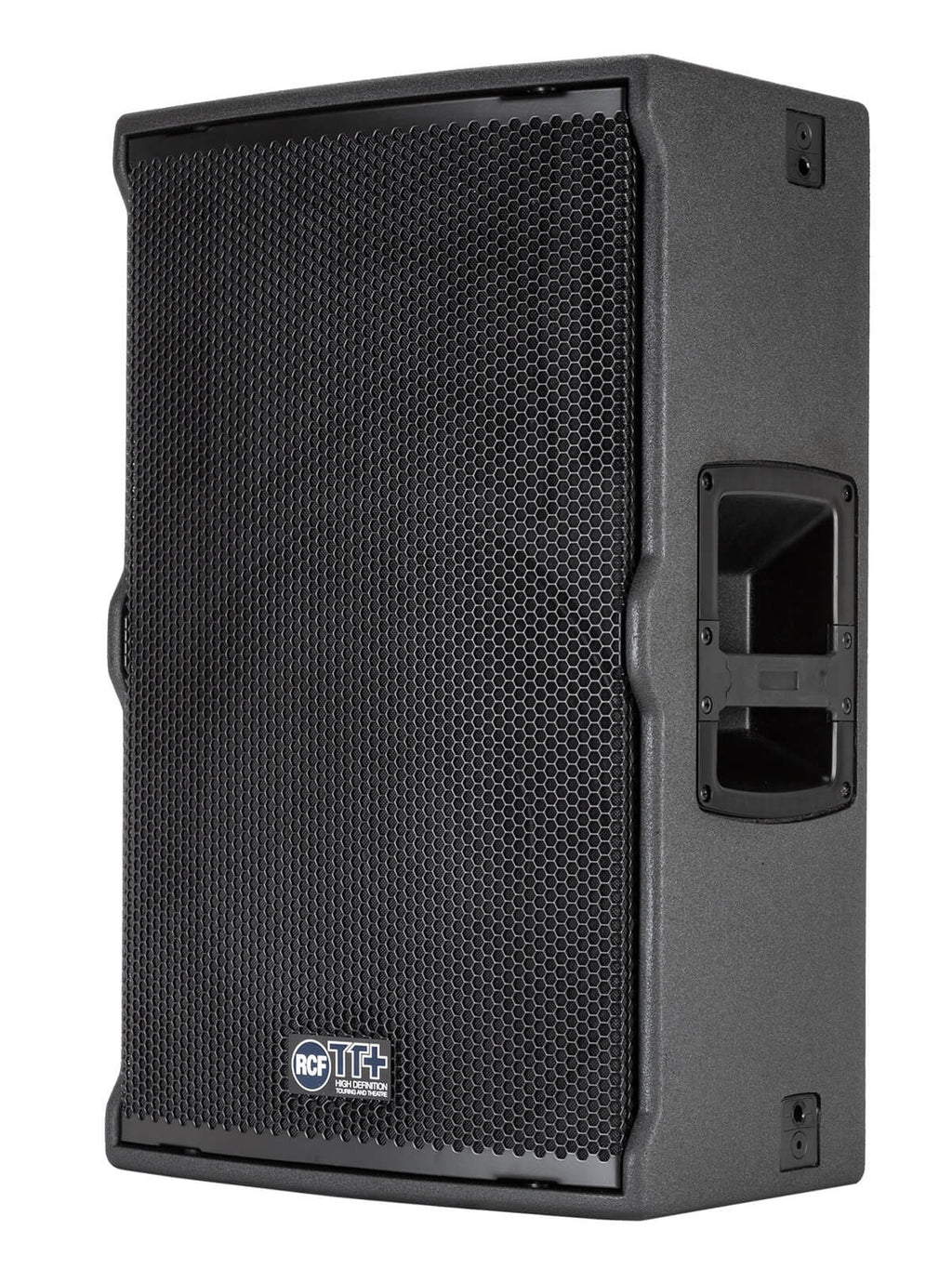 רמקול מוגבר RCF TT 25-A II – מבט קדמי בזווית
