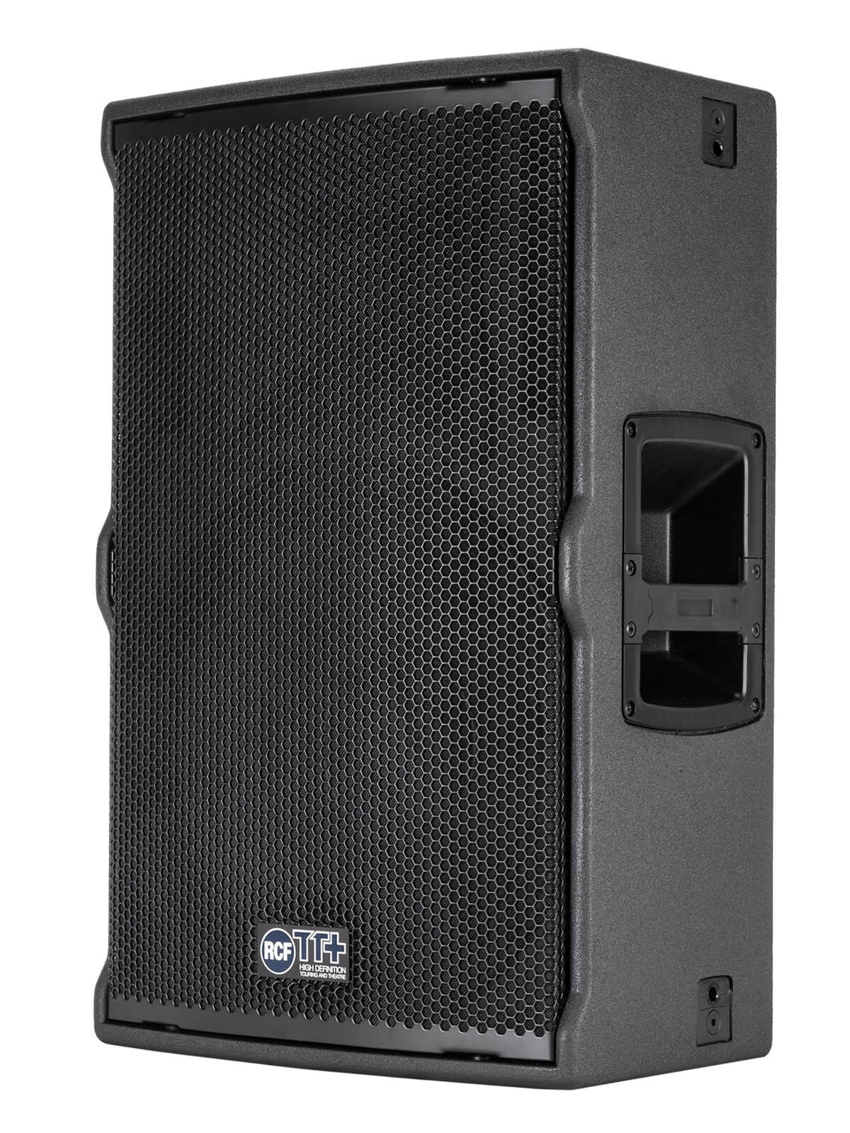 רמקול מוגבר RCF TT 25-A II – מבט קדמי בזווית