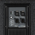 סאבוופר מוגבר RCF SUB 702-AS II – פאנל כניסות, יציאות ובקרה