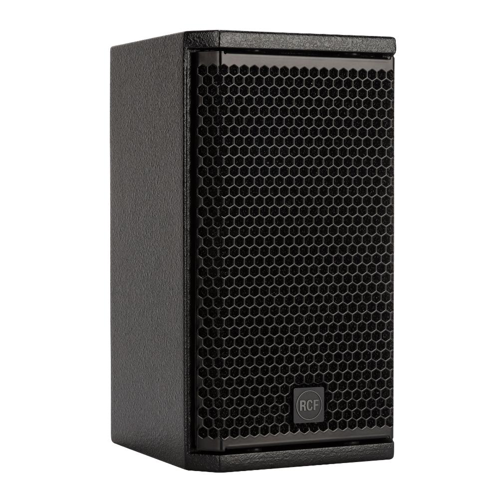 רמקול פסיבי RCF COMPACT M 05, מבט שלושת־רבעי מהצד השני