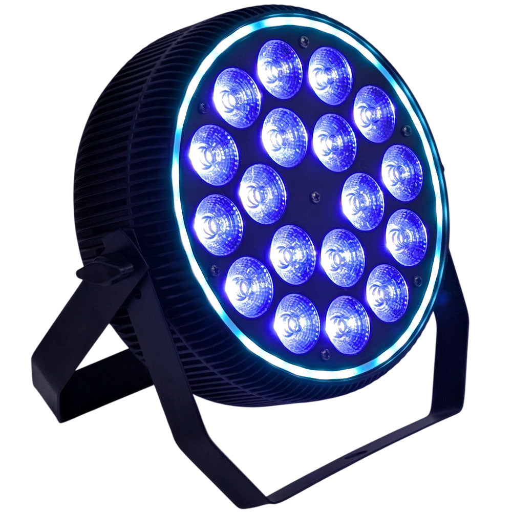 פנס תומס לד Apextone L 18-5-RING — דולק עם טבעת לד בטורקיז