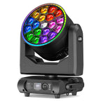 מובינג הד LED Wash Zoom 19×15W של Apextone, מבט קדמי