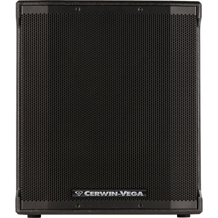 סאבוופר מוגבר Cerwin-Vega CVE-18S – מבט חזיתי