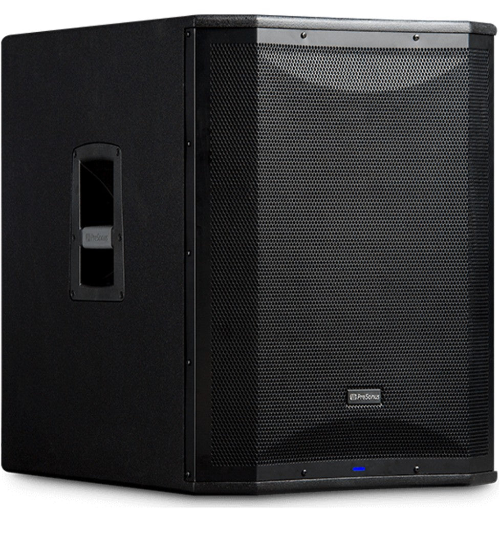 סאבוופר מוגבר PreSonus AIR18s – מבט קדמי בזווית