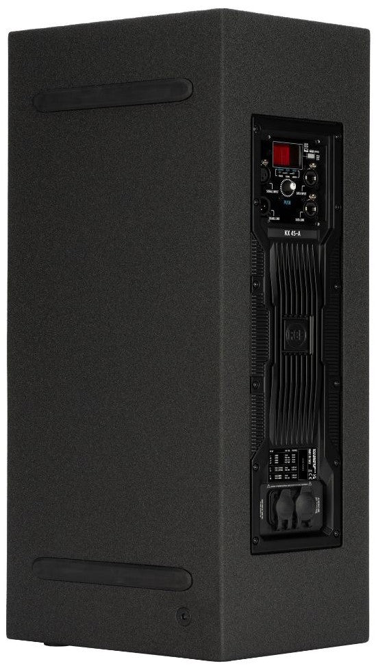 רמקול מוגבר RCF KX 45-A, מבט אחורי־צדי