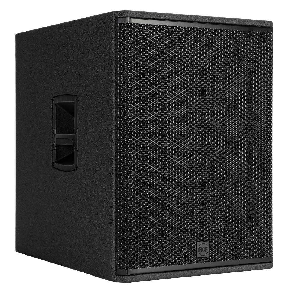 סאבוופר מוגבר RCF SUB 708-AS MK3 – מבט בזווית מהצד השני