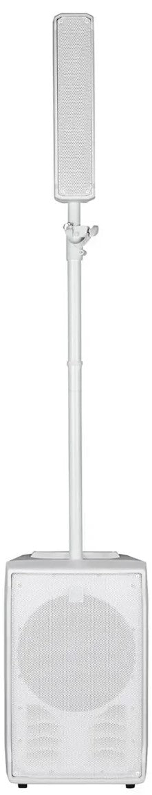 מערכת קולונה RCF EVOX J8 לבן – המערכת המלאה, מבט קדמי