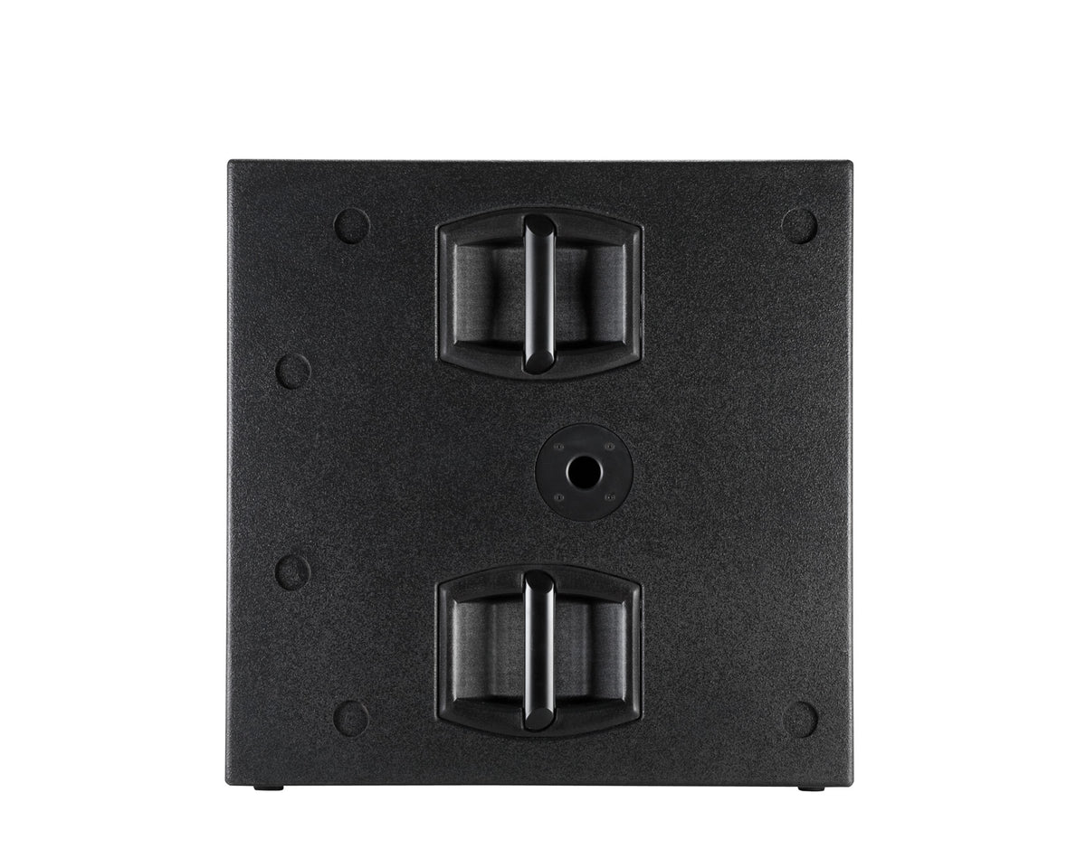 סאבוופר מוגבר RCF SUB 8006-AS – מבט צד עם ידיות