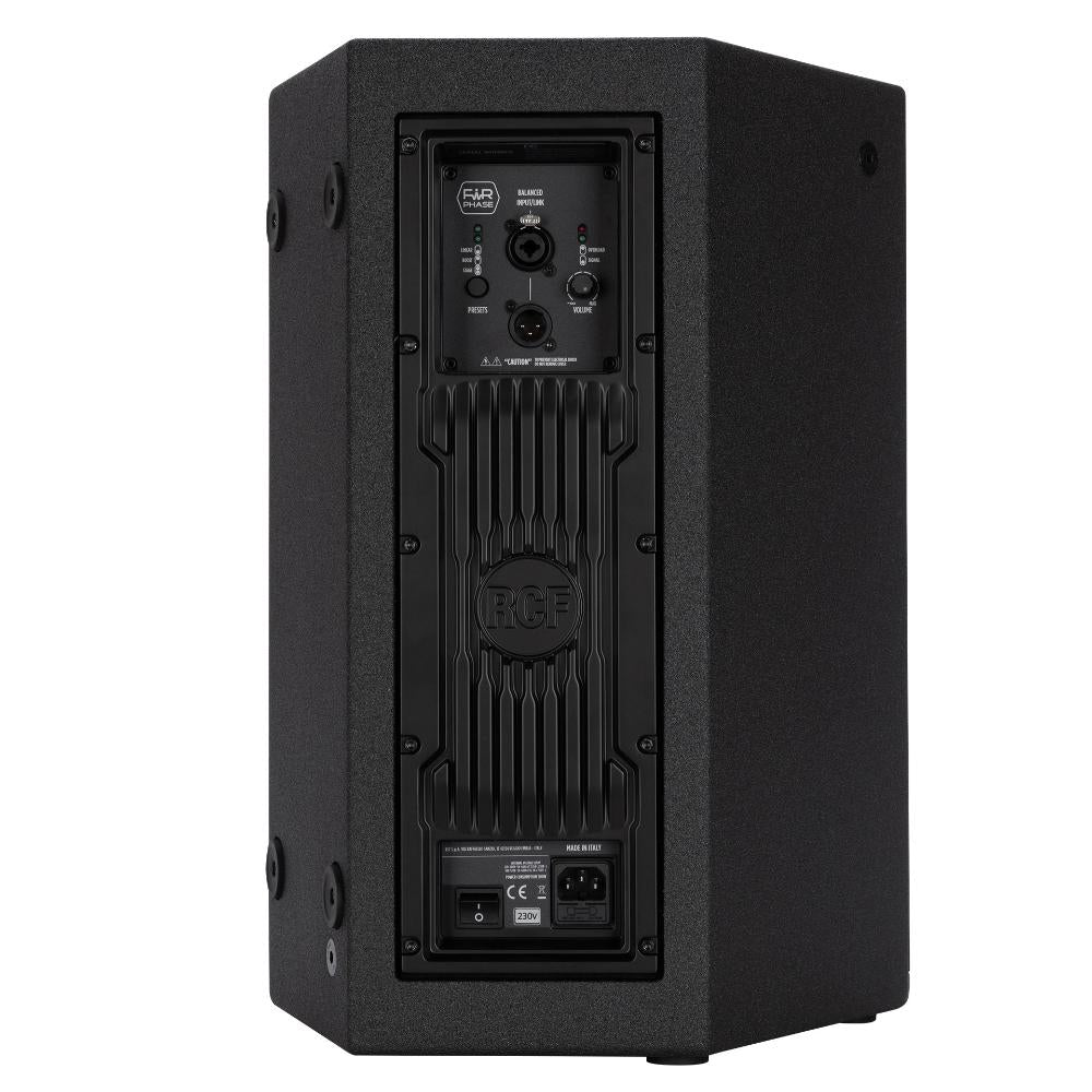 רמקול מוגבר RCF NX 910-A – פאנל אחורי