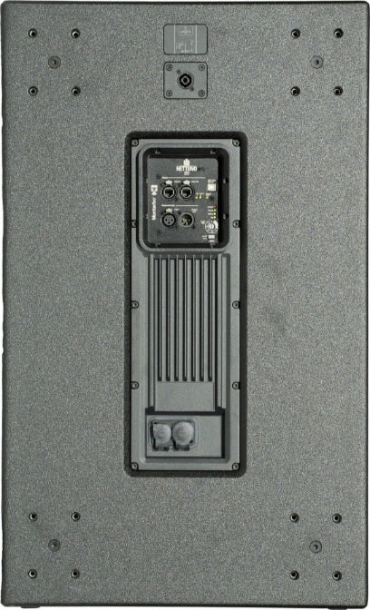 מערכת קולונה אקטיבית Montarbo Nettuno 20 – גב הסאבוופר עם המגבר