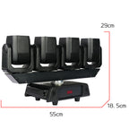 מידות מובינג הד 4 ראשים Apextone 4-HEADS-BEAM