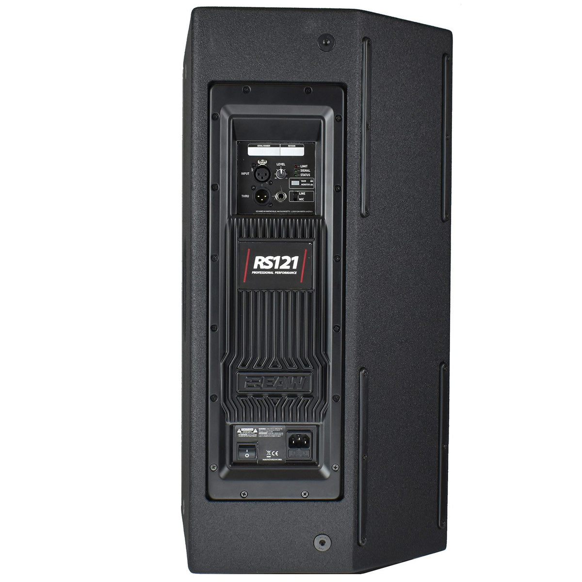 רמקול מוגבר EAW RS121 – פאנל אחורי