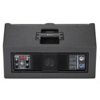 מוניטור במה מוגבר RCF TT 25-CXA – מבט אחורי, פאנל המגבר וידית