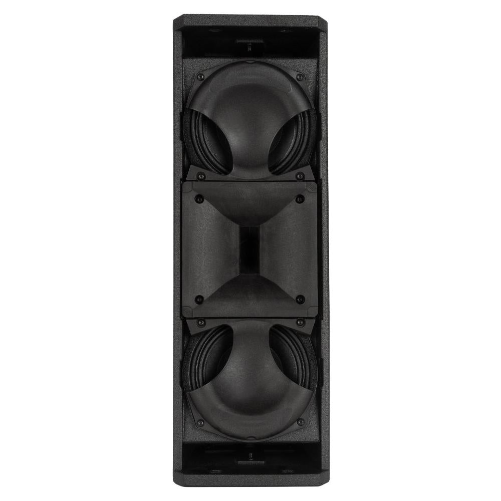 רמקול מוגבר RCF TT 515-A – ללא גריל, שני וופרים 5״ ודרייבר דחיסה