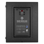 סאבוופר מוגבר RCF SUB 9004-AS – פאנל אחורי