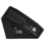 מוניטור במה RCF NX 10-SMA – צד התיבה עם פאנל החיבורים
