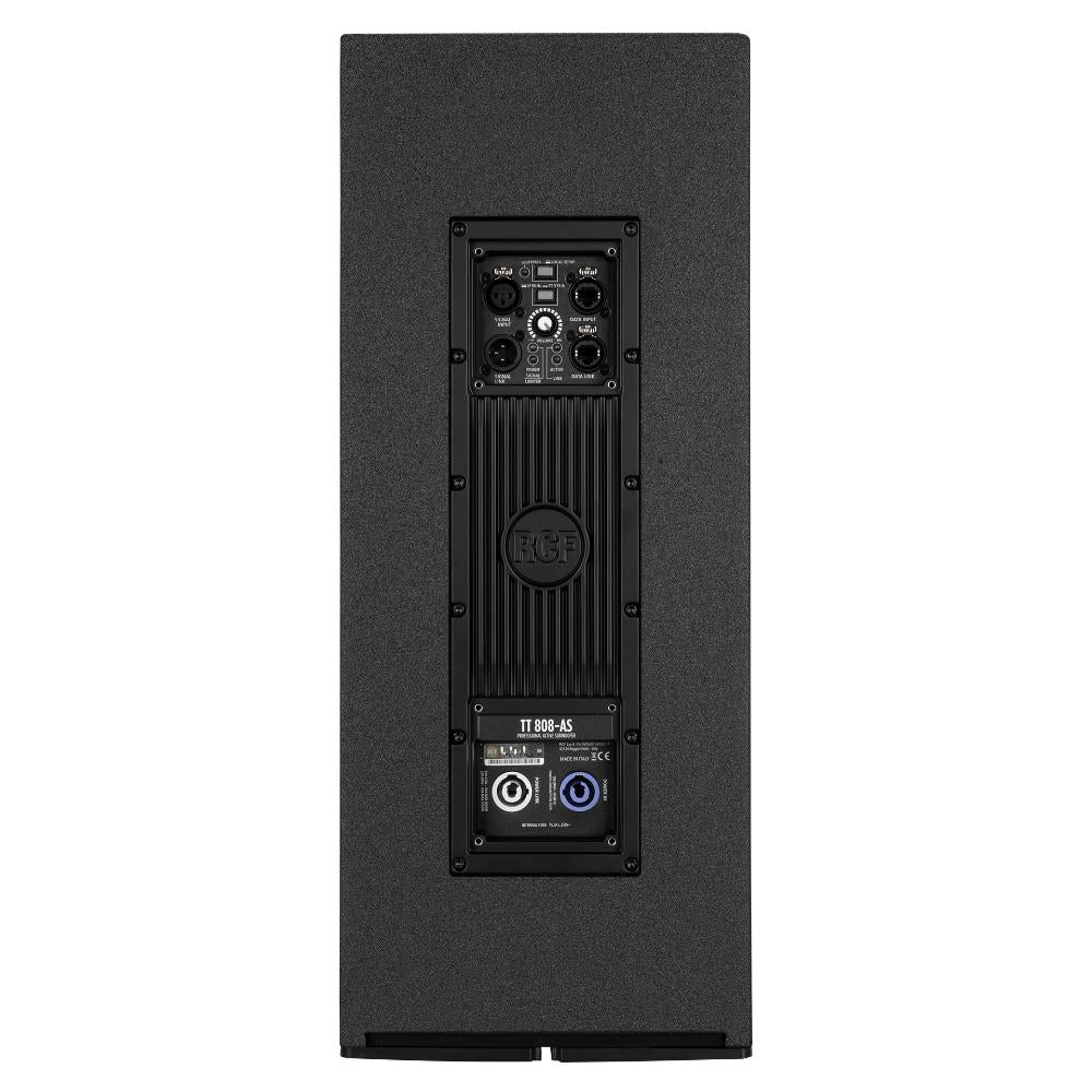 סאבוופר מוגבר RCF TT 808-AS – פאנל אחורי