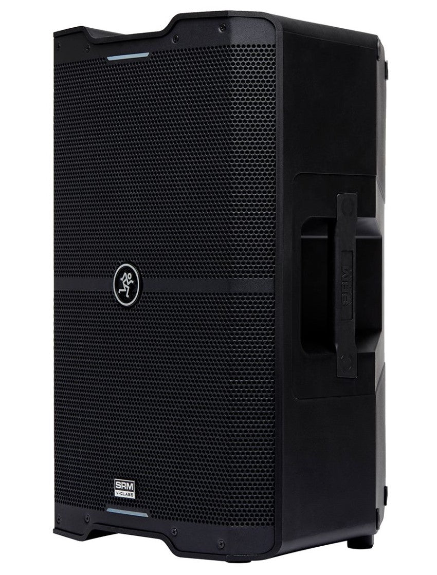 רמקול מוגבר Mackie SRM210 V-Class – מבט שלושת־רבעי