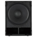 סאבוופר מוגבר RCF SUB 705-AS II ללא גריל: וופר 15״ ופתחי הבס־רפלקס