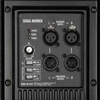 סאבוופר מוגבר RCF SUB 708-AS MK3 – פאנל כניסות, יציאות ובקרה