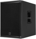 סאבוופר מוגבר RCF SUB 15-AX, מבט שלושת־רבעי