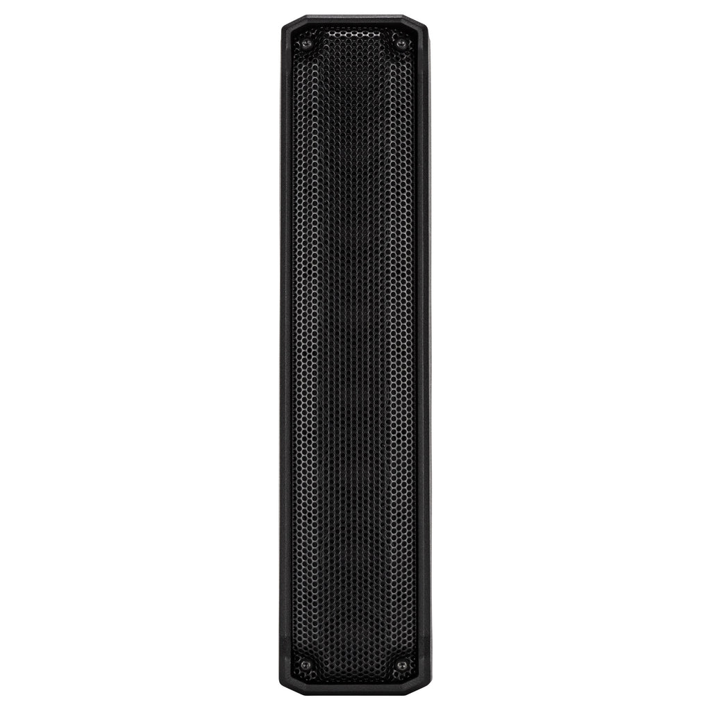 מערכת קולונה RCF EVOX J8 שחור – יחידת הקולונה, מבט קדמי