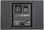סאבוופר מוגבר RCF SUB 9019-AS, מבט אחורי על לוח החיבורים