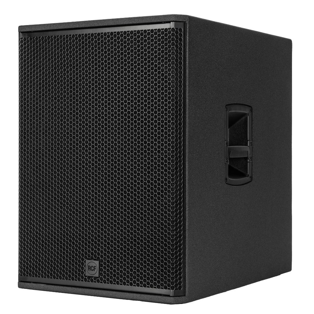 סאבוופר מוגבר RCF SUB 708-AS MK3 – מבט קדמי בזווית