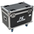 קייס Apextone ל-4 פנסי ראש נע 7×40W — סגור