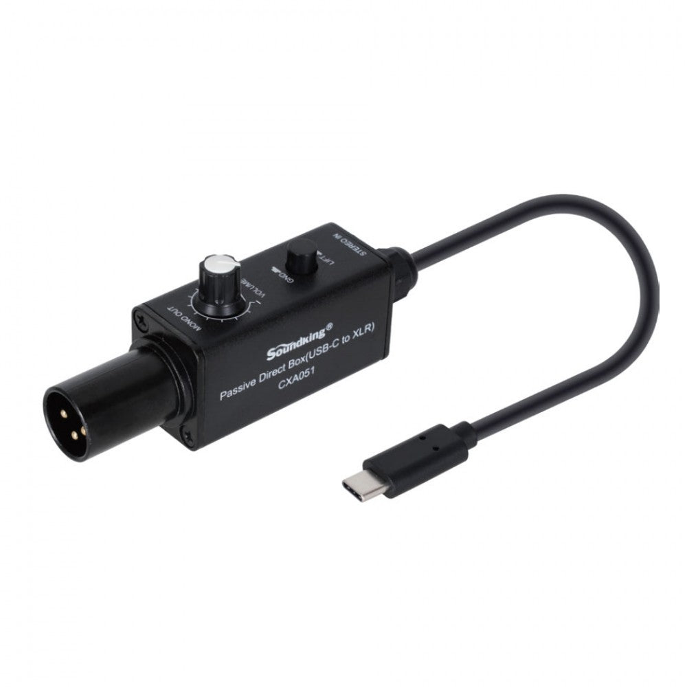 ממשק USB-C ל־XLR — Soundking CXA051