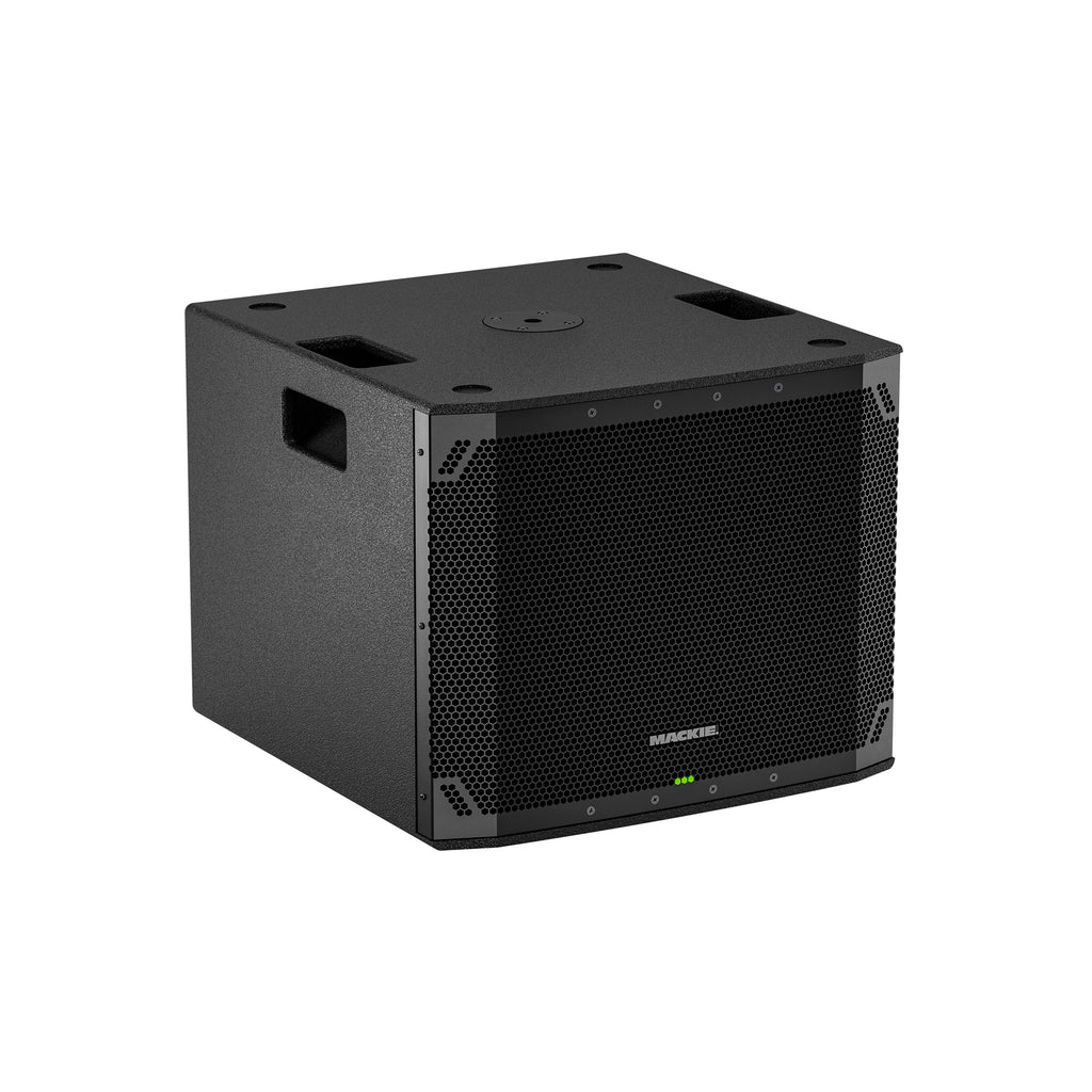 סאבוופר מוגבר Mackie Thump15Sv4 – מבט שלושת־רבעי