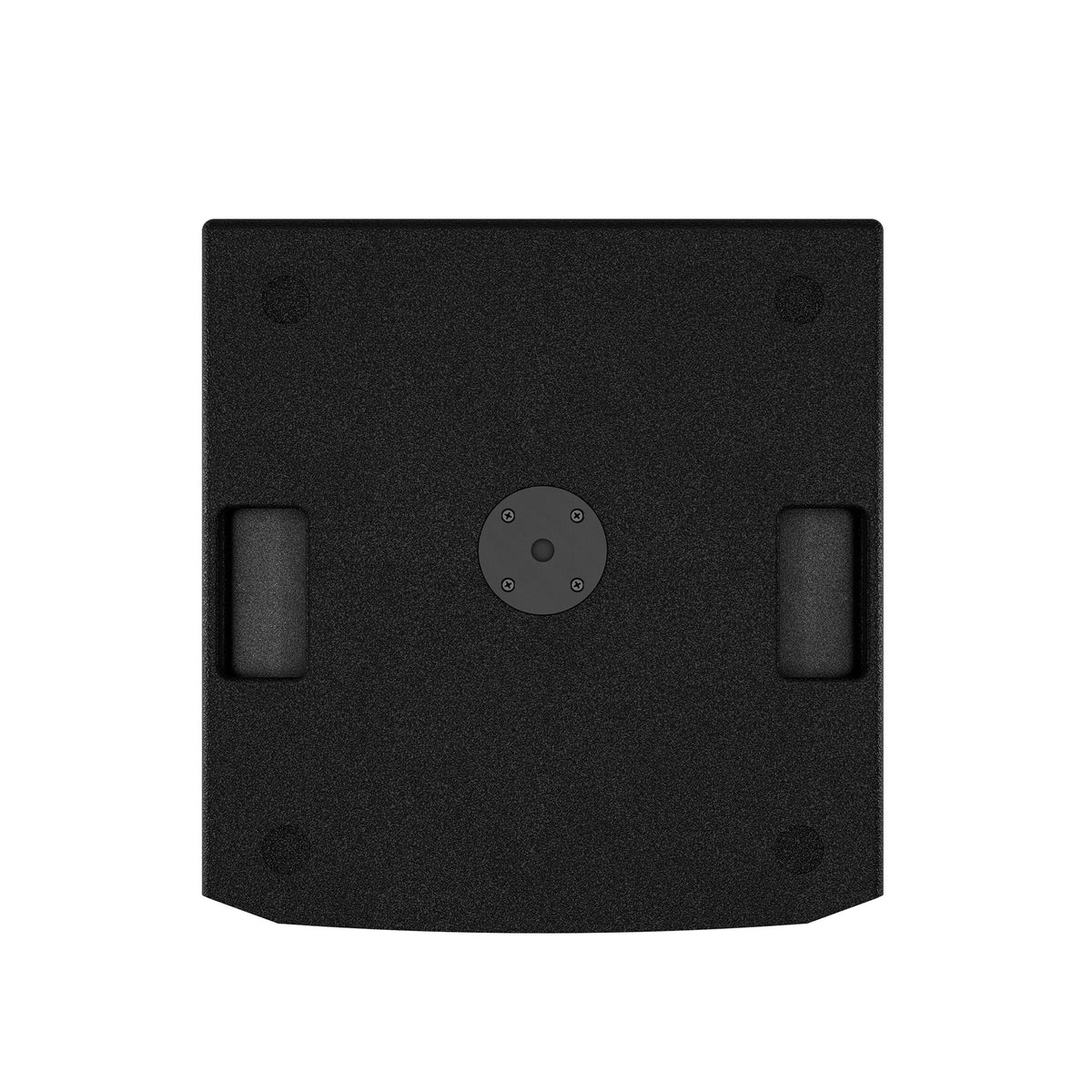 סאבוופר מוגבר Mackie Thump15Sv4 – מבט מלמעלה עם תושבת העמוד