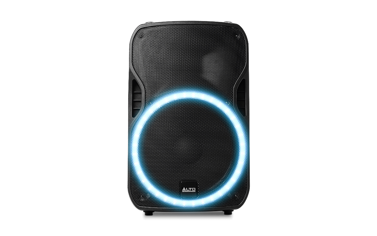 רמקול מוגבר 15 אינץ׳ עם תאורת LED – Alto Professional TSL115