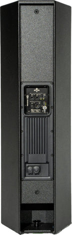 רמקול מוגבר Montarbo Nettuno 50 Top – גב עם המגבר והחיבורים