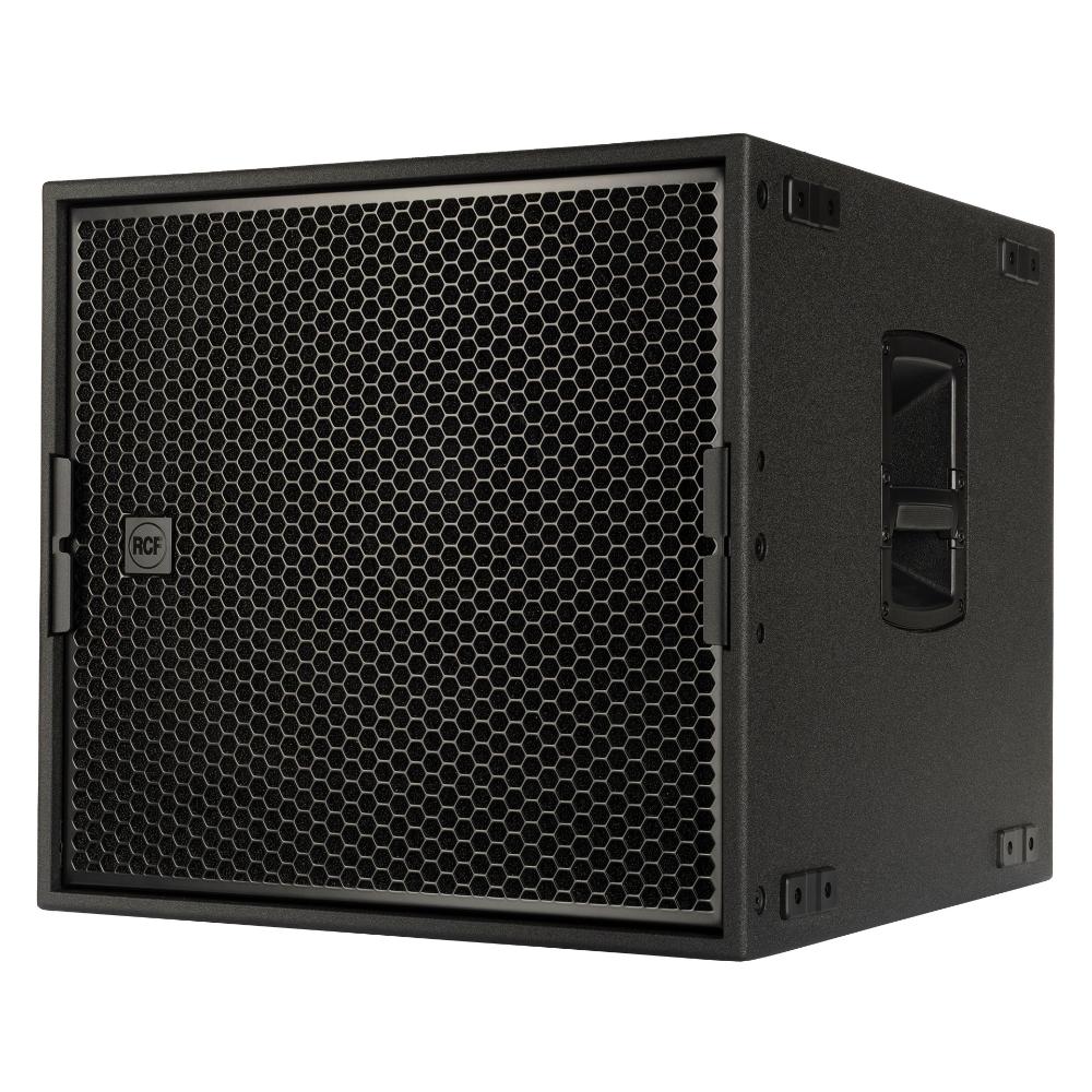 סאבוופר מוגבר RCF SUB 9016-AS – מבט קדמי בזווית