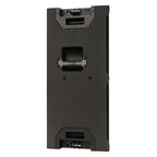 מודול ליין אריי מוגבר RCF TTL 4-A – מבט מהצד, ידית וחיבורי מערך