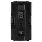 רמקול מוגבר RCF ART 935-A, מבט אחורי על המגבר והחיבורים