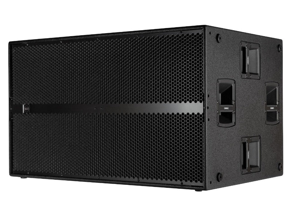 סאבוופר מוגבר RCF SUB 9007-AS – מבט קדמי בזווית