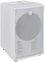 מערכת קולונה RCF EVOX JMIX8 לבן – הסאבוופר, מבט בזווית
