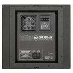 סאבוופר מוגבר RCF SUB 9016-AS – פאנל אחורי וחיבורים