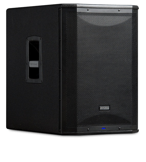 סאבוופר מוגבר PreSonus AIR15s – מבט קדמי בזווית