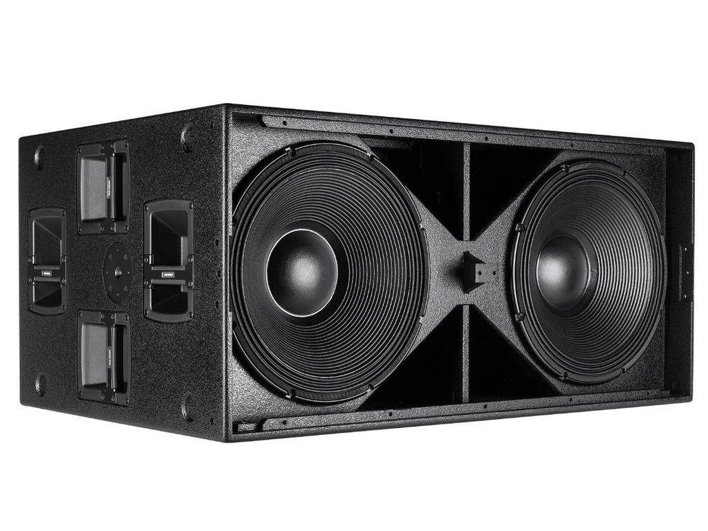 סאבוופר מוגבר RCF SUB 9006-AS – ללא גריל, שני וופרים 18״
