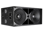 סאבוופר מוגבר RCF SUB 9006-AS – ללא גריל, שני וופרים 18״
