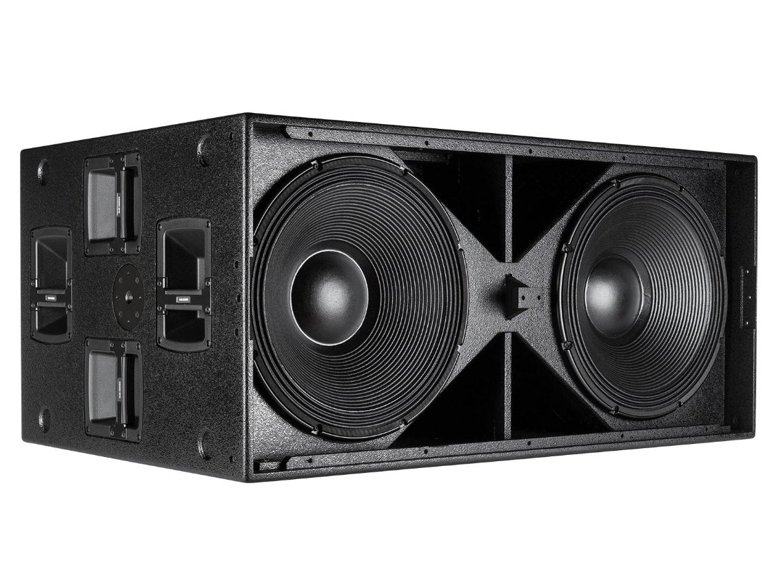 סאבוופר מוגבר RCF SUB 9006-AS – ללא גריל, שני וופרים 18״