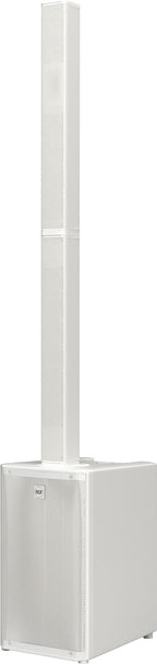 מערכת קולונה RCF EVOX J11 לבן – המערכת המלאה, מבט בזווית
