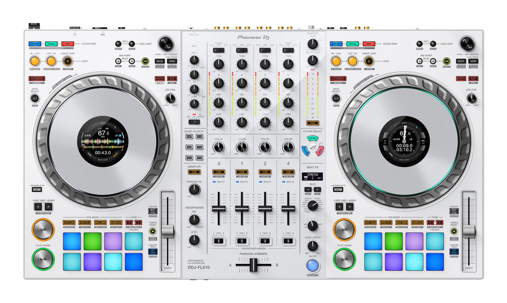 קונטרולר Pioneer DJ DDJ-FLX10 לבן