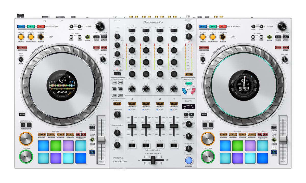 קונטרולר Pioneer DJ DDJ-FLX10 לבן
