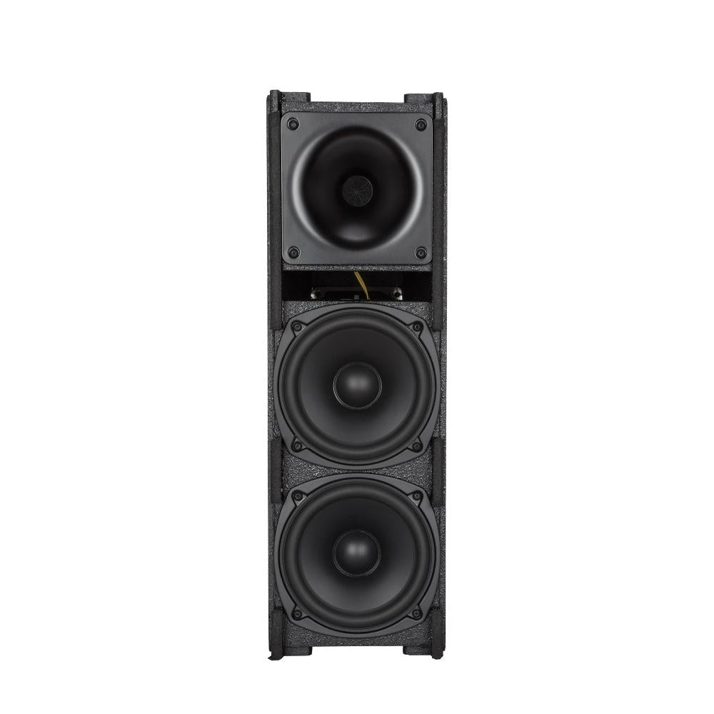 רמקול מוגבר RCF TT 052-A – ללא גריל, שני וופרים 5״ ושופר