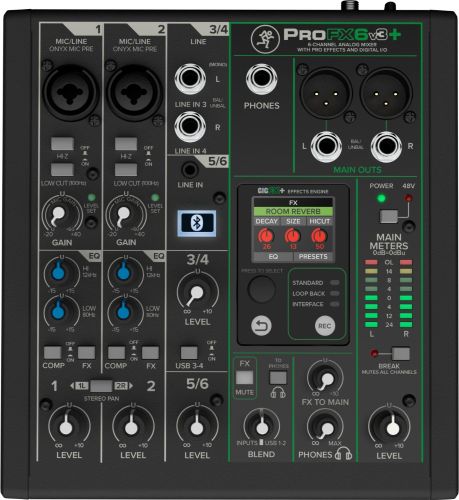 מיקסר Mackie ProFX6v3+
