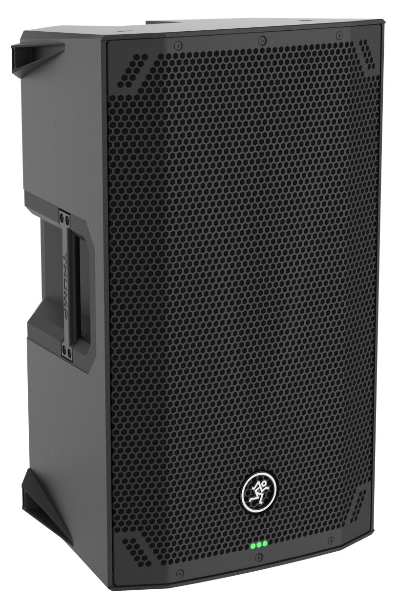 רמקול מוגבר Mackie Thump12v4 – מבט שלושת־רבעי מהצד השני